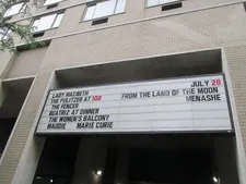 Lincoln Plaza Cinemas marquee on Broadway
